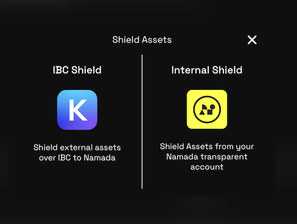 Shielding choices