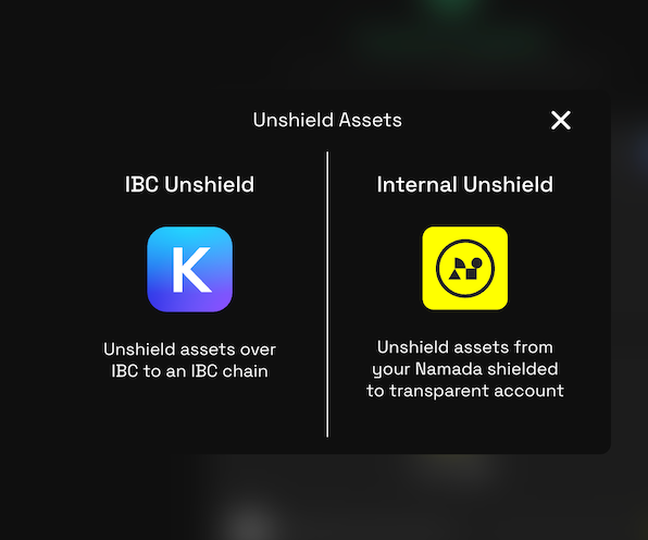Shielding choices